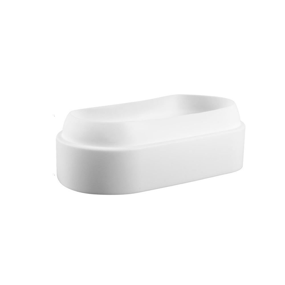 beicemania® Large Cake tins Oval Cake tin 3D Cake tins Mousse Cake molds Silicone White Round Cake tin Capsule