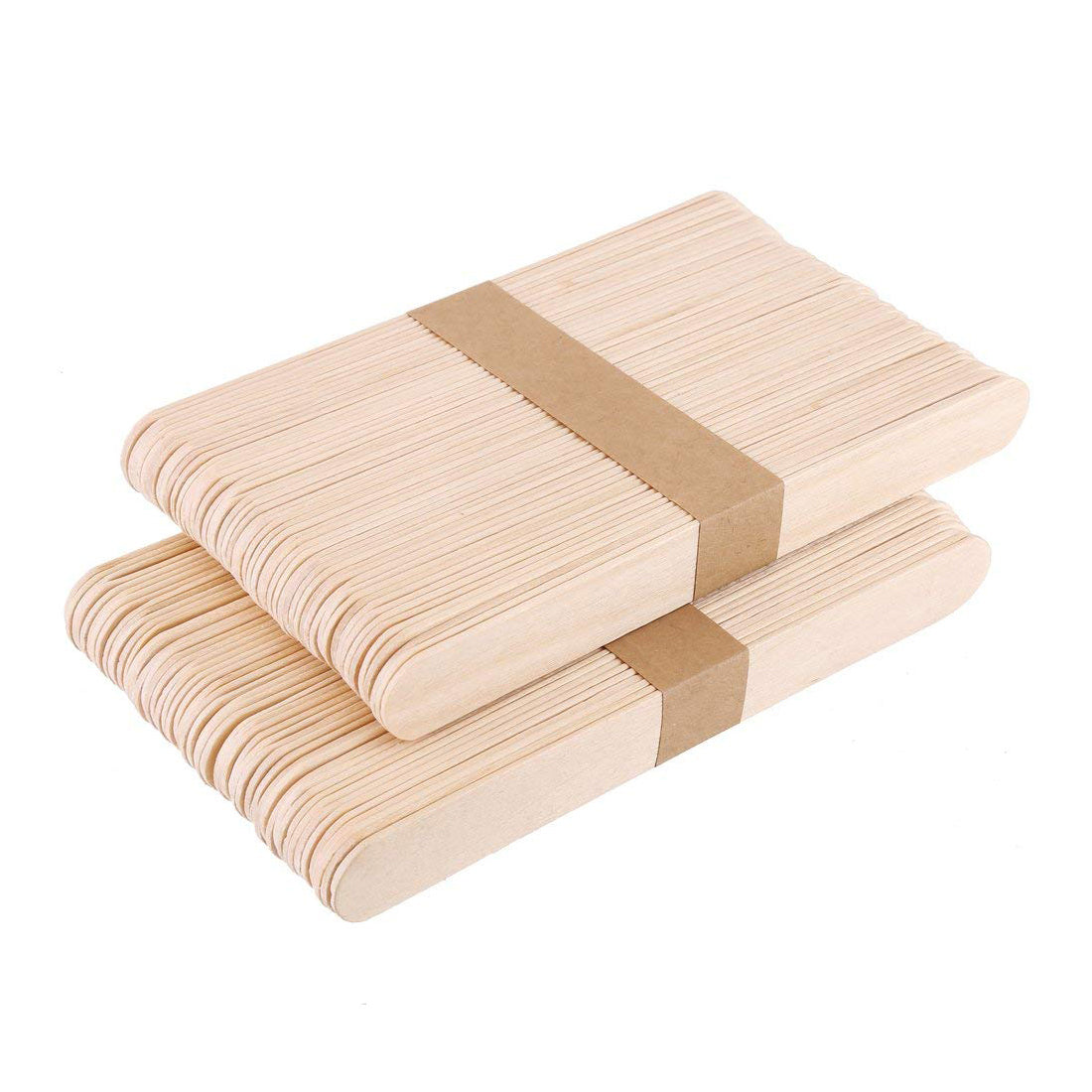 beicemania® 200pcs wooden disposable popsicle sticks food grade for po –  Beicemania