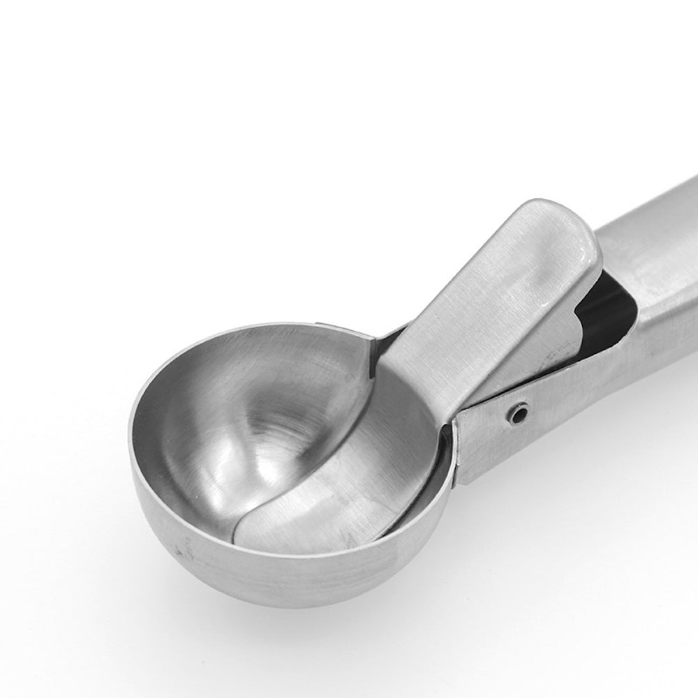 beicemania® 5cm ice Cream Scoop Stainless Steel with Trigger