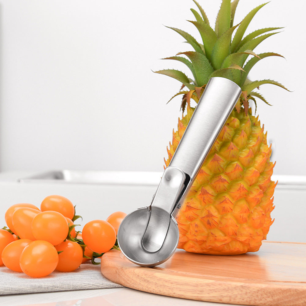 beicemania® 5cm ice Cream Scoop Stainless Steel with Trigger