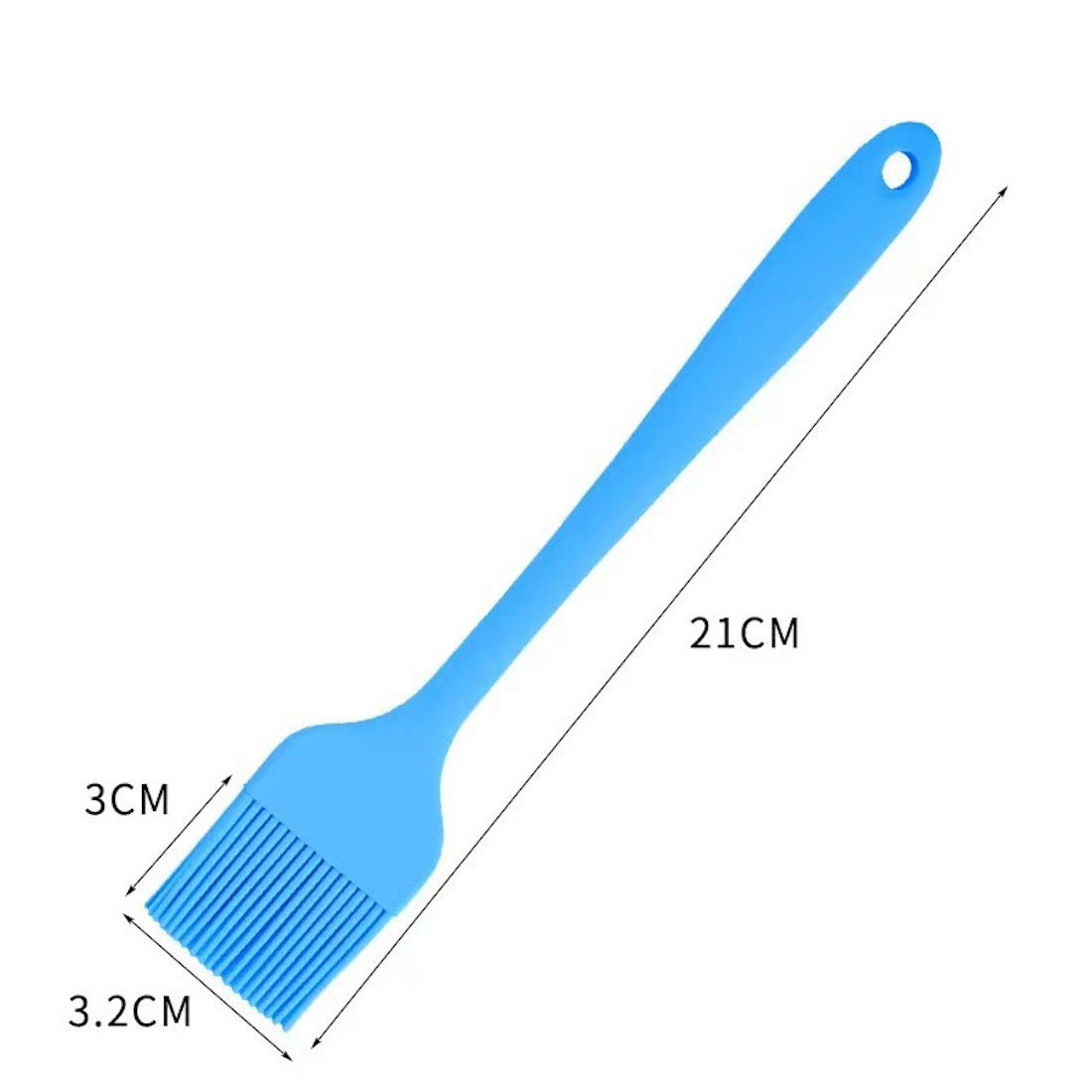 beicemania® シリコンペストリーしつけブラシ ベーキングブラシ 21cm
