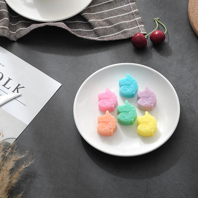 beicemania® Silicone ice Cube Tray 4-Piece Set Chocolate mold Unicorn