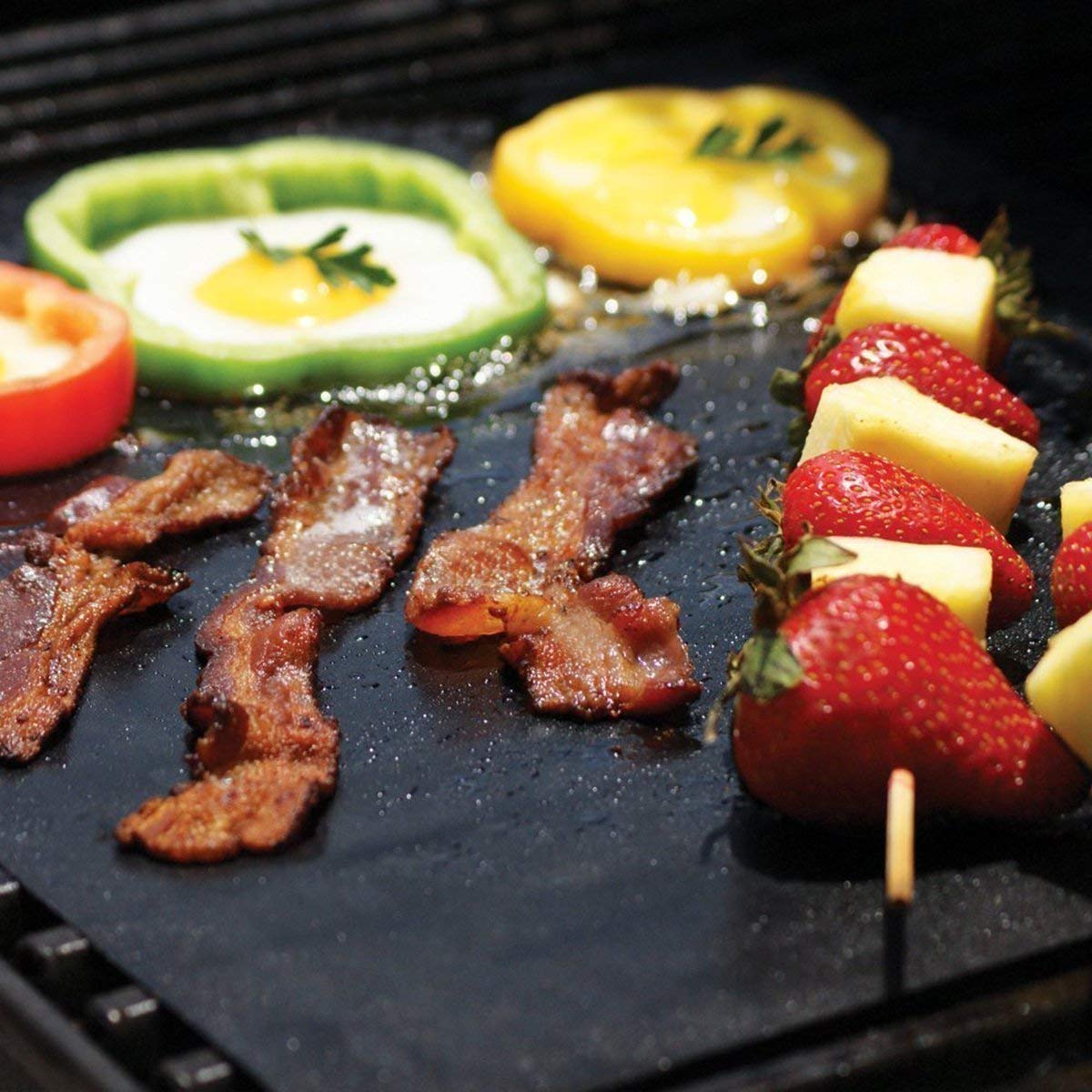beicemania® 5 Stück Antihaft-Grillmatte 