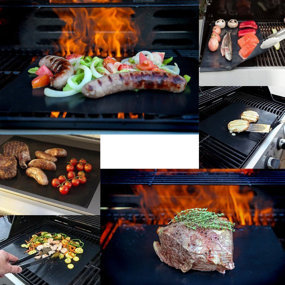 beicemania® 5 Stück Antihaft-Grillmatte 