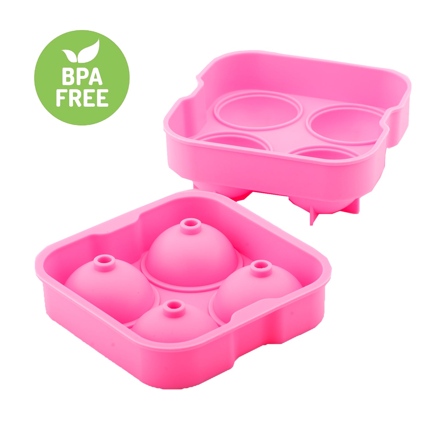 beicemania® Silicone Ice Ball Mold Neo Pink for 4.5cm Ball Ice