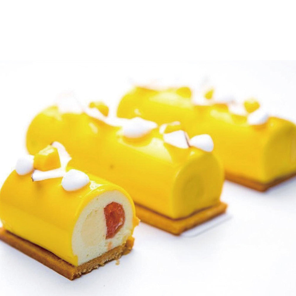 beicemania® Mini Cake tins Rectangle Cake tin 3D Cake tins Mousse Cake molds Silicone White Chocolate mold